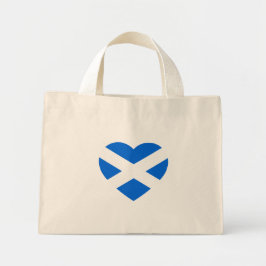 Scottish Heartflag ttcn Mini Tote Bag