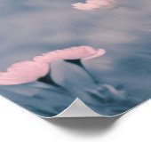 Scottish Highland Calf Baby Koe Roze Tint Print (Hoek)