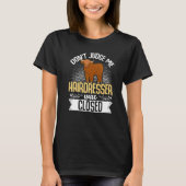 Scottish Highland Cattle Koe Breeder Longhorn Dont T-shirt (Voorkant)