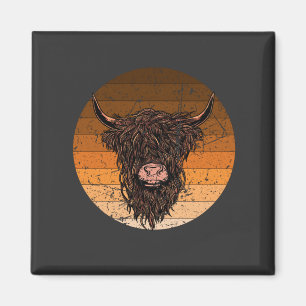 Scottish Highland Cattle Magneet