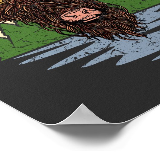 Scottish Highland Cattle Poster (Hoek)