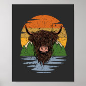 Scottish Highland Cattle Poster (Voorkant)