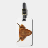 Scottish Highland Cattle Scotland Animal Cow Bagagelabel (Voorkant verticaal)