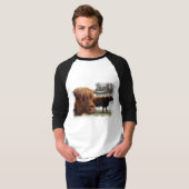 Scottish Highland Cattle ~ T T-shirt (Voorkant volledig)