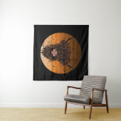 Scottish Highland Cattle Wandkleed (In Situ (horizontaal))