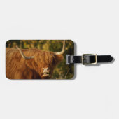 Scottish Highland Cow Bagagelabel (Voorkant horizontaal)