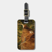 Scottish Highland Cow Bagagelabel (Voorkant verticaal)