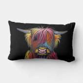 Scottish Highland Cow "BRaVEHEaRT 2" door Shirley  Kussen (Achterkant)