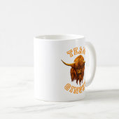 Scottish Highland Cow Celebrates Team Ginger Koffiemok (Voorkant rechts)