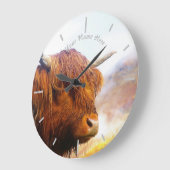 Scottish Highland cow Grote Klok (Hoek)