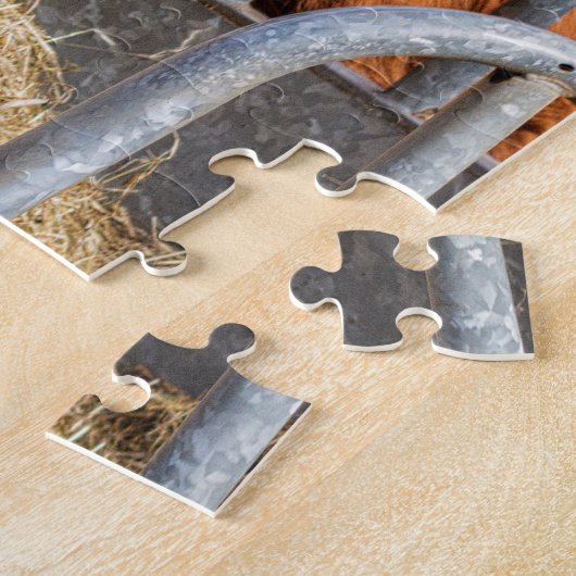 Scottish Highland cow Legpuzzel (Zijkant)