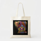 Scottish Highland Cow ' MacKENZIE ' door Shirley M Tote Bag (Voorkant)