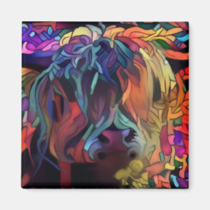 Scottish Highland Cow Magneet