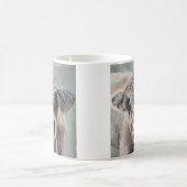 Scottish Highland Cow on Green Koffiemok (Center)