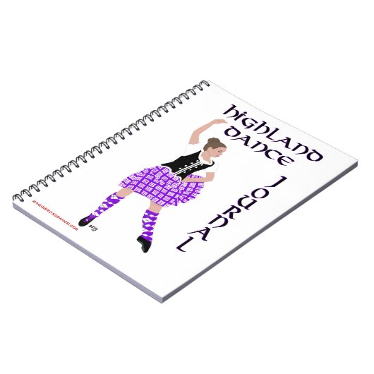 Scottish Highland Dance Journal Notitieboek (Linkerzijde)