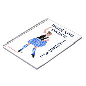 Scottish Highland Dance Journal Notitieboek (Linkerzijde)
