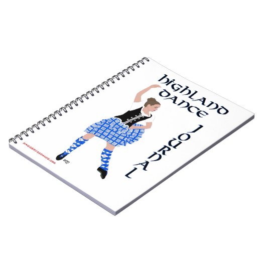 Scottish Highland Dance Journal Notitieboek (Linkerzijde)