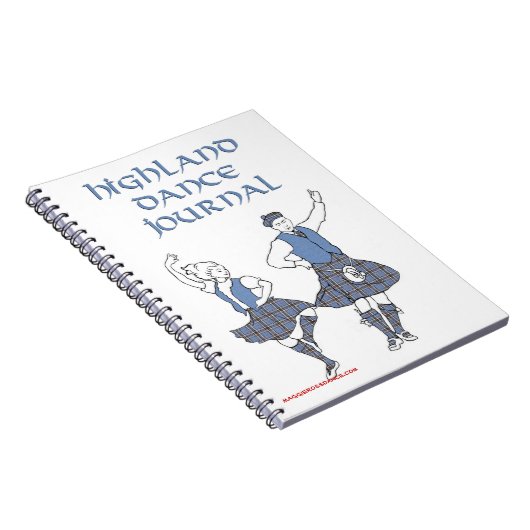 Scottish Highland Dance Journal Notitieboek (Rechterzijde)