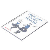 Scottish Highland Dance Journal Notitieboek (Linkerzijde)
