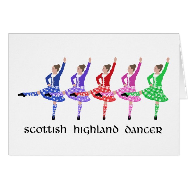 Scottish Highland Dance Line (Voorkant Horizontaal)