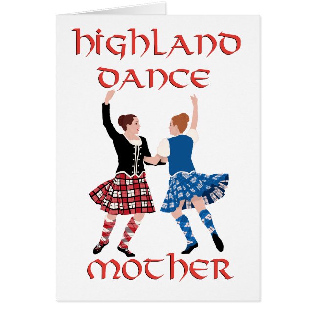 Scottish Highland Dance moeder (Voorkant)