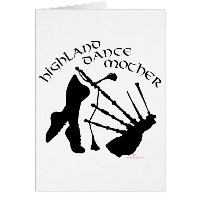 Scottish Highland Dance moeder (Voorkant)