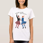 Scottish Highland Dance Reel T-shirt (Voorkant)