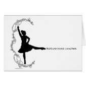 Scottish Highland Dance Teacher (Voorkant Horizontaal)