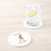 Scottish Highland Dance Teacher Zandsteen Onderzetter (Zijkant)