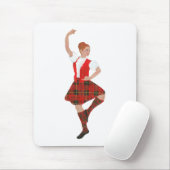 Scottish Highland Dancer Erskine Tartan Muismat (Met muis)