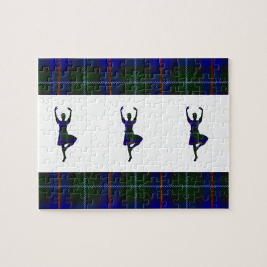 Scottish Highland Dancers Legpuzzel (Horizontaal)