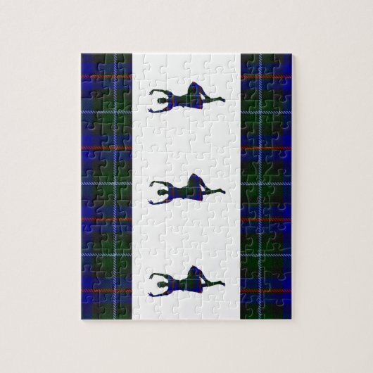 Scottish Highland Dancers Legpuzzel (Verticaal)