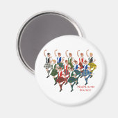 Scottish Highland Dancers Magneet (Voorkant / Achterkant)