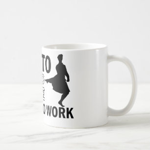 Scottish Highland dansende design Koffiemok