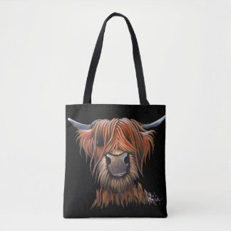 Scottish Highland Koe "BRUCE" Bag Tote Bag