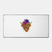 Scottish Highland Koe Cattle Koe Whisperer Farming Bureaumat (Voorkant)