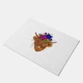 Scottish Highland Koe Cattle Koe Whisperer Farming Deurmat (Schuin)