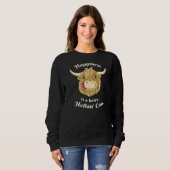 Scottish Highland Koe Happiness Trui (Voorkant volledig)