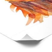 Scottish Highland Koe "Nessie" Poster Print (Hoek)