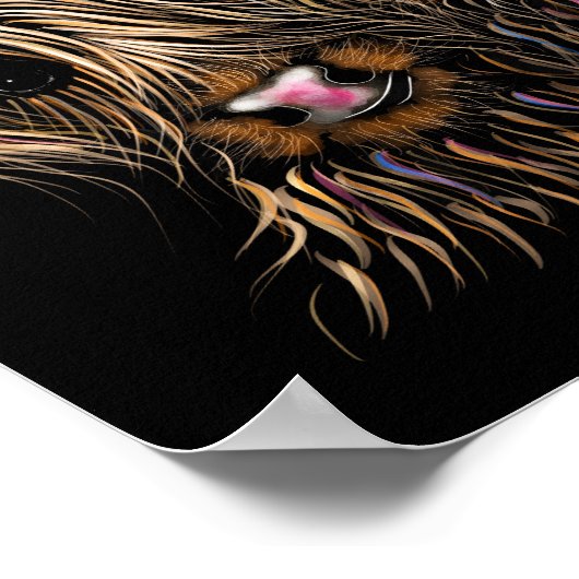 SCoTTiSH HigHLaND Koeien ' THe McDouGHNuTS ' Poster (Hoek)