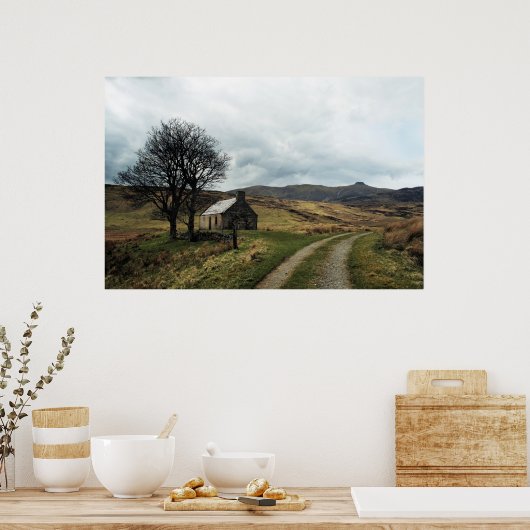 Scottish Highland Landscape Print (Keuken)