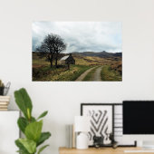 Scottish Highland Landscape Print (Thuiskantoor)