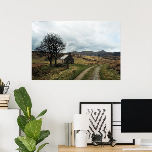 Scottish Highland Landscape Print (Thuiskantoor)