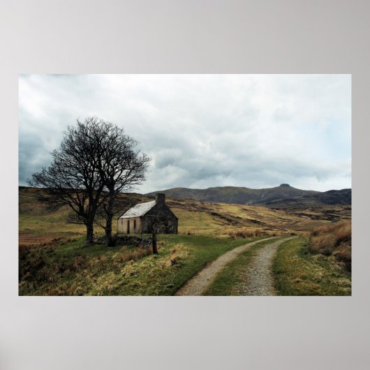 Scottish Highland Landscape Print (Voorkant)