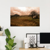 Scottish Highland Landscape Print (Thuiskantoor)