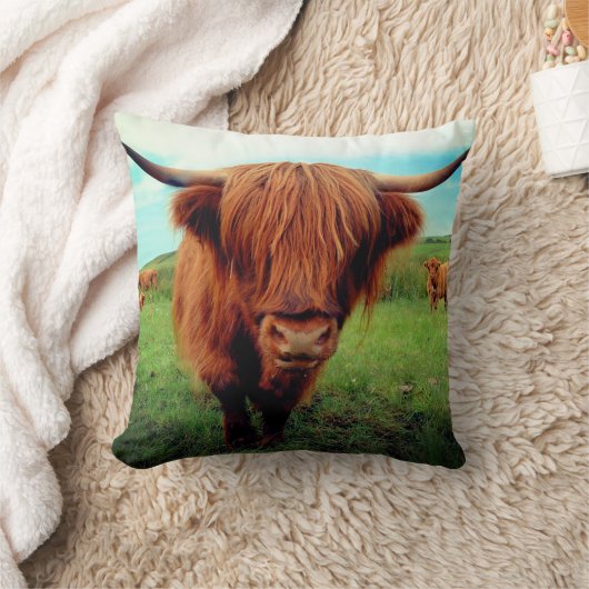Scottish Highlander Cow Kussen (Deken)