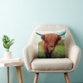Scottish Highlander Cow Kussen (Stoel)