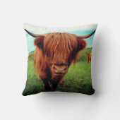Scottish Highlander Cow Kussen (Achterkant)