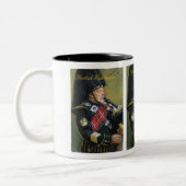 Scottish Highlander Tweekleurige Koffiemok (Links)