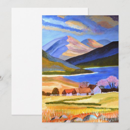 Scottish Highlands 2 Holiday Kaart (Voorkant / Achterkant)